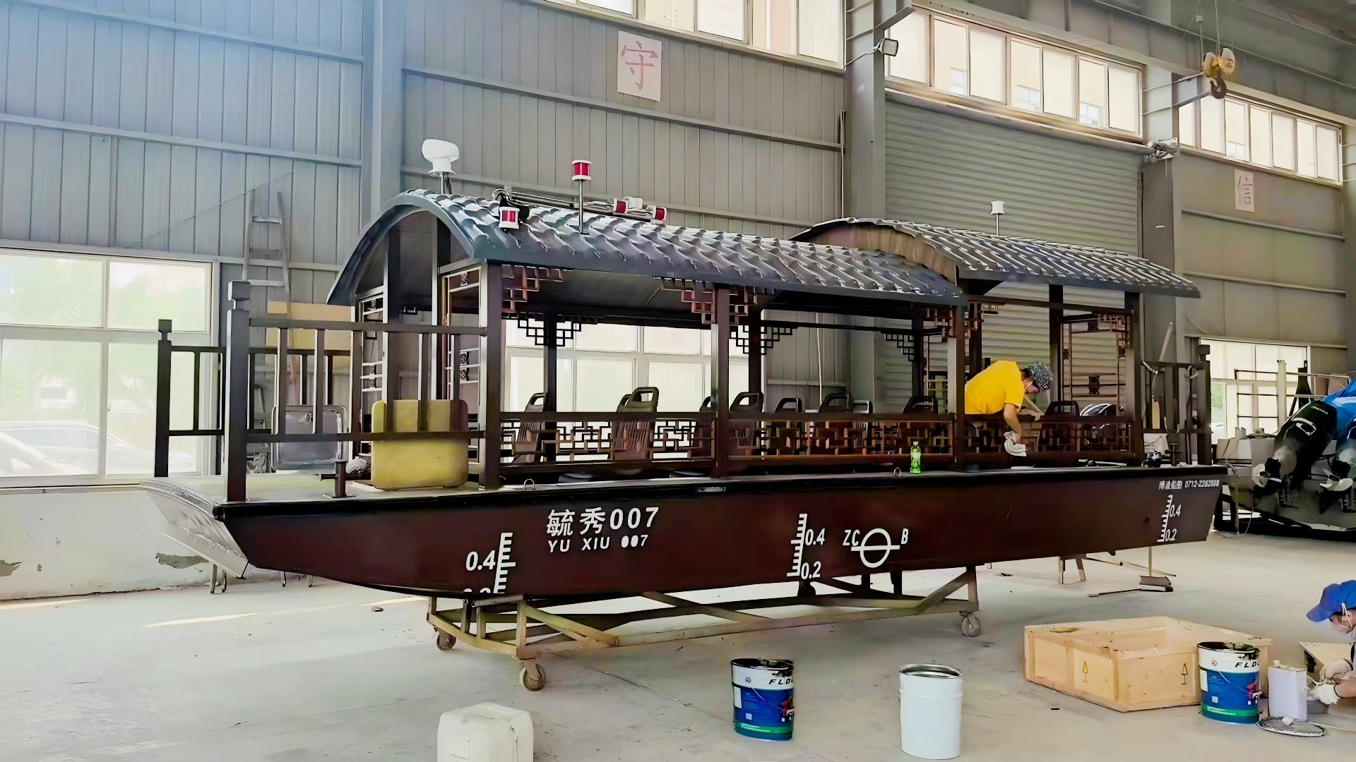 護航水上風景線，富萊德涂料定制畫舫游船觀光船防護方案