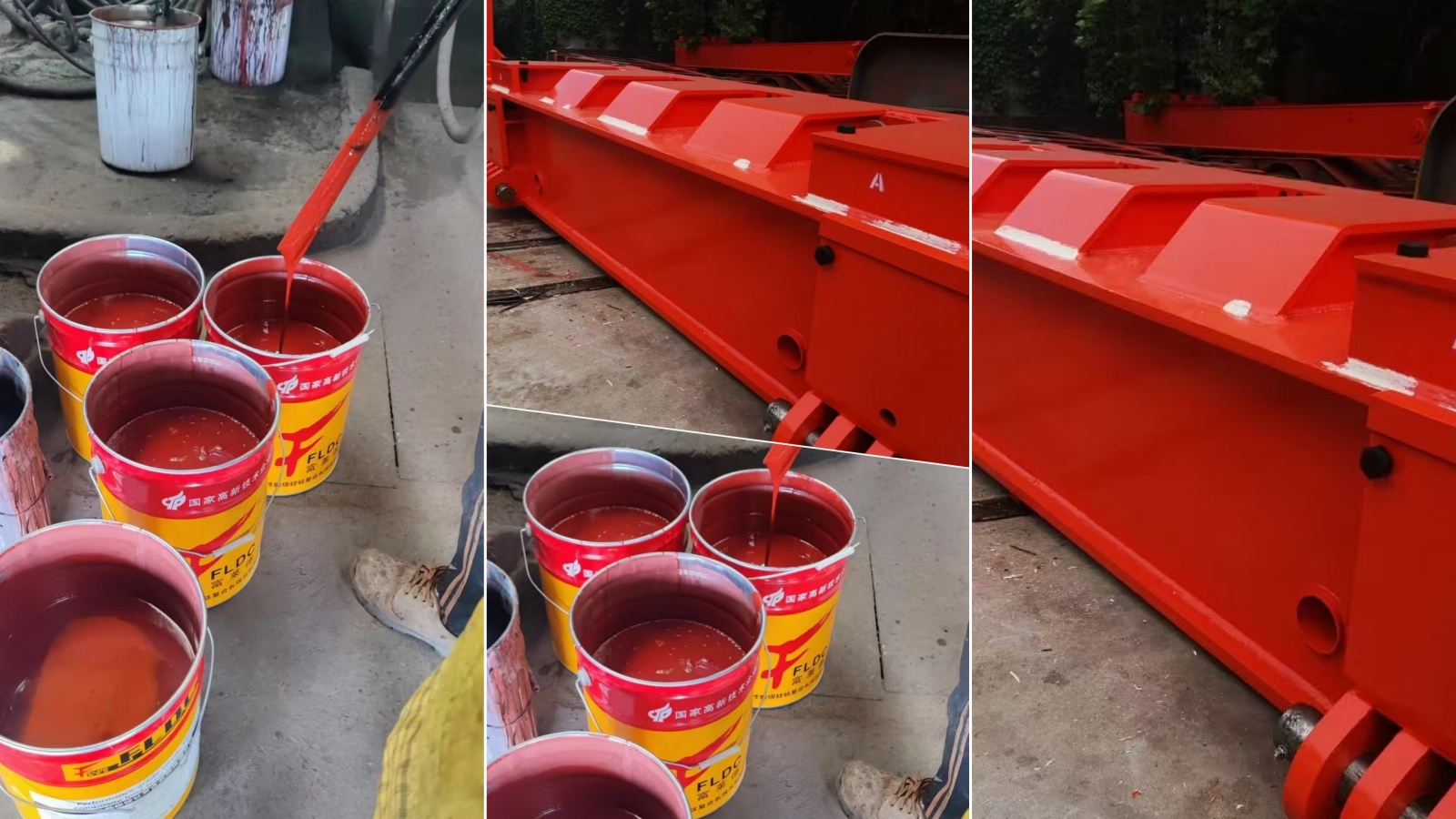 龍門吊鋼結(jié)構(gòu)防腐：富萊德涂料的“專業(yè)配方”