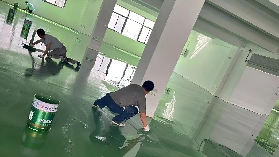 化工廠車間地面環(huán)氧地坪漆的成功應用